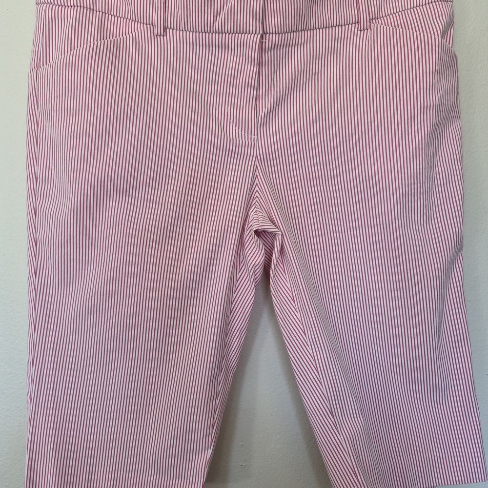 Pink Striped Women's Shorts